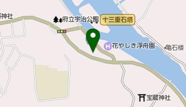 ステーキ割烹花やしきの地図画像