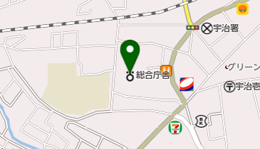 京都府山城広域振興局 地域連携・振興部 総務防災課の地図画像