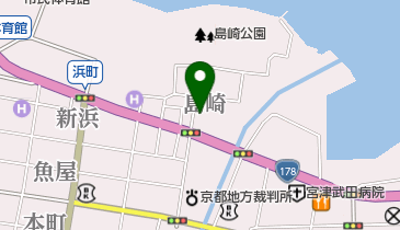 宮地編物教室の地図画像