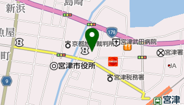 宮津商工会議所の地図画像