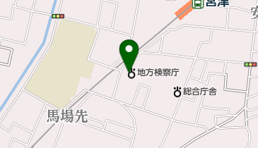 峰山公共職業安定所宮津出張所の地図画像