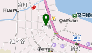 井上時計店の地図画像