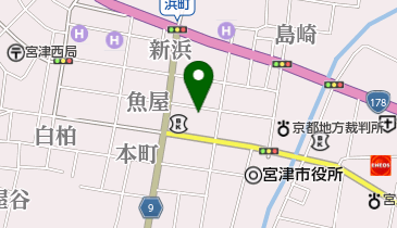 イノウエ美容室の地図画像