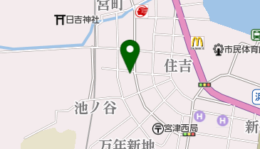 みつば美容室の地図画像