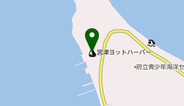 田井宮津ヨットハーバーの地図画像