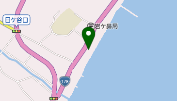 岡田理髪店の地図画像