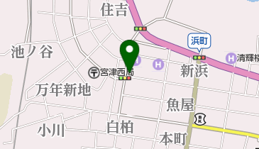 テラダ理容の地図画像