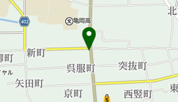 オガワ衣料の地図画像