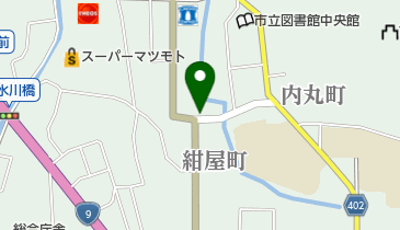 白井燃料店の地図画像