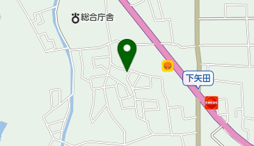 亀峰珠研会の地図画像