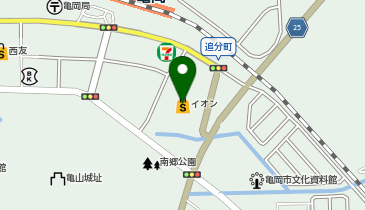クリーニングパレット イオン店の地図画像