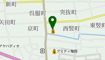 中沢クリーニング スーパーマツモト中央店の地図画像