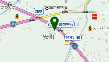 オートサービス人見の地図画像