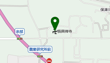 長興寺の地図画像