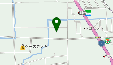 小倉山荘並河店の地図画像