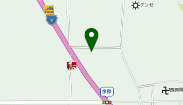 関西車輪村の地図画像