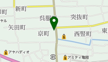 カワモト本店の地図画像