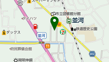 COZYhairの地図画像