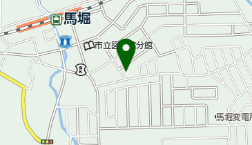 理容ながたの地図画像