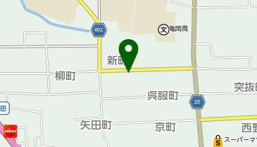 株式会社八百捨の地図画像