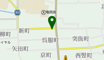 城南の地図画像