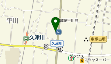 ラグタイムの地図画像