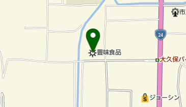 豊味食品株式会社の地図画像