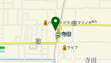 寺田自転車センターの地図画像