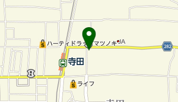 シスター美容室の地図画像