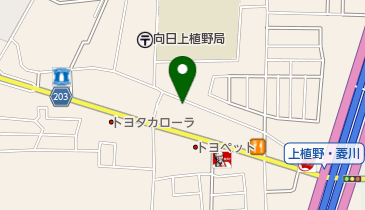 向日市 上植野コミュニティセンターの地図画像