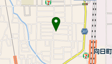 向日市 寺戸コミュニティセンターの地図画像