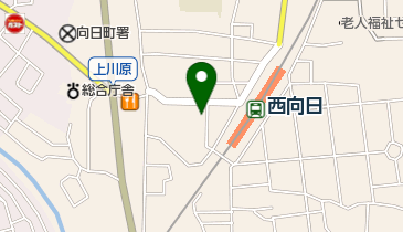 向日市 西向日コミュニティセンターの地図画像