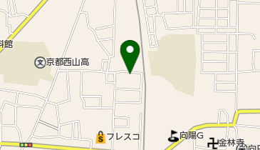 百海制服店の地図画像