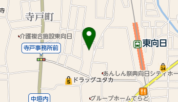 玄隆寺の地図画像