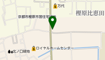 カラットの地図画像