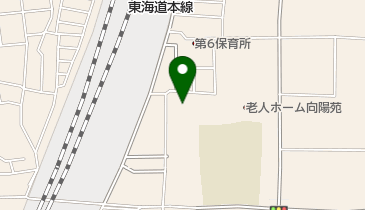 乙訓ひまわり園の地図画像