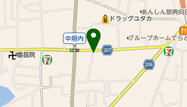 理容ふじいの地図画像