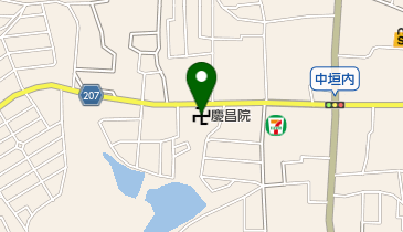 慶昌院の地図画像