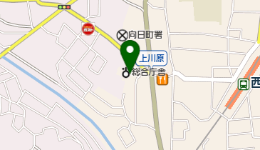 京都府乙訓教育局の地図画像