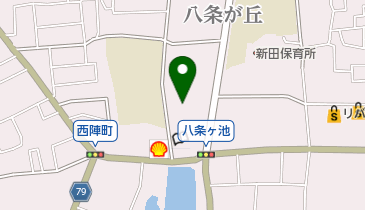 長岡京市立中央公民館の地図画像