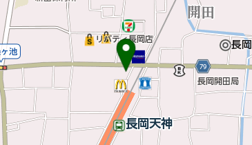 長岡京市観光協会の地図画像