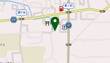 長岡古美術の地図画像