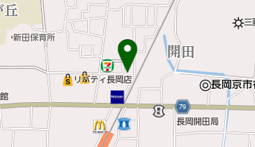 カットサロンホークの地図画像