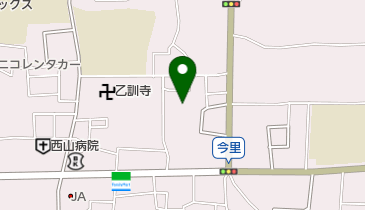 洛西ペット葬儀社の地図画像