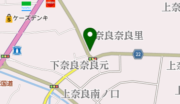 八幡市立 上奈良公会堂の地図画像