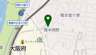 四区公会堂の地図画像