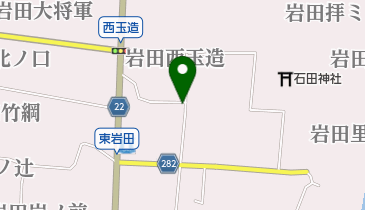ユーティライズヒラタの地図画像