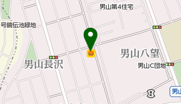 ピザーラ男山店の地図画像