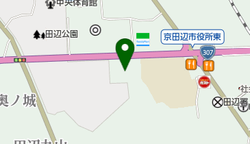 京田辺市立 中央公民館の地図画像