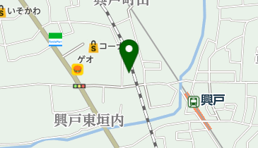 興戸キリスト教会の地図画像